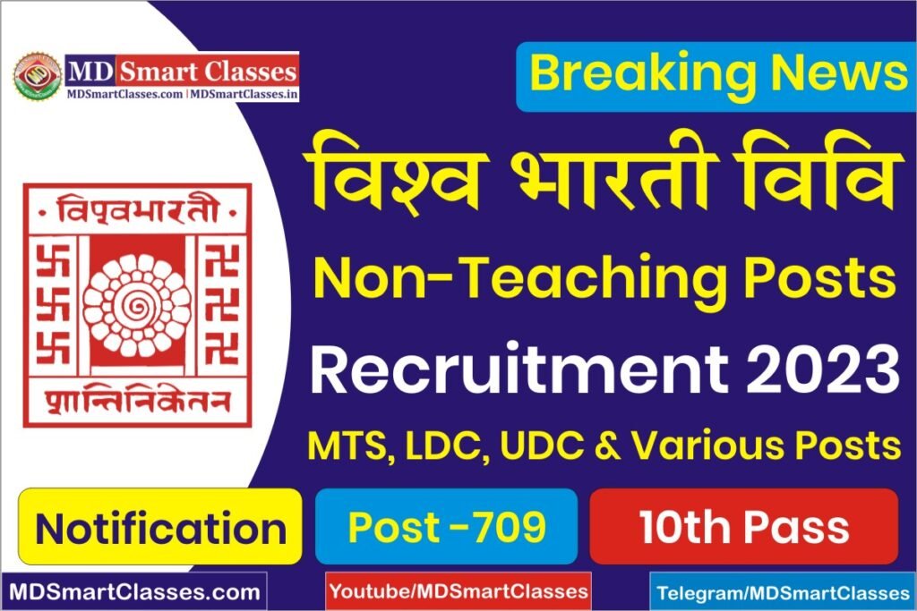 Visva Bharati Recruitment 2023